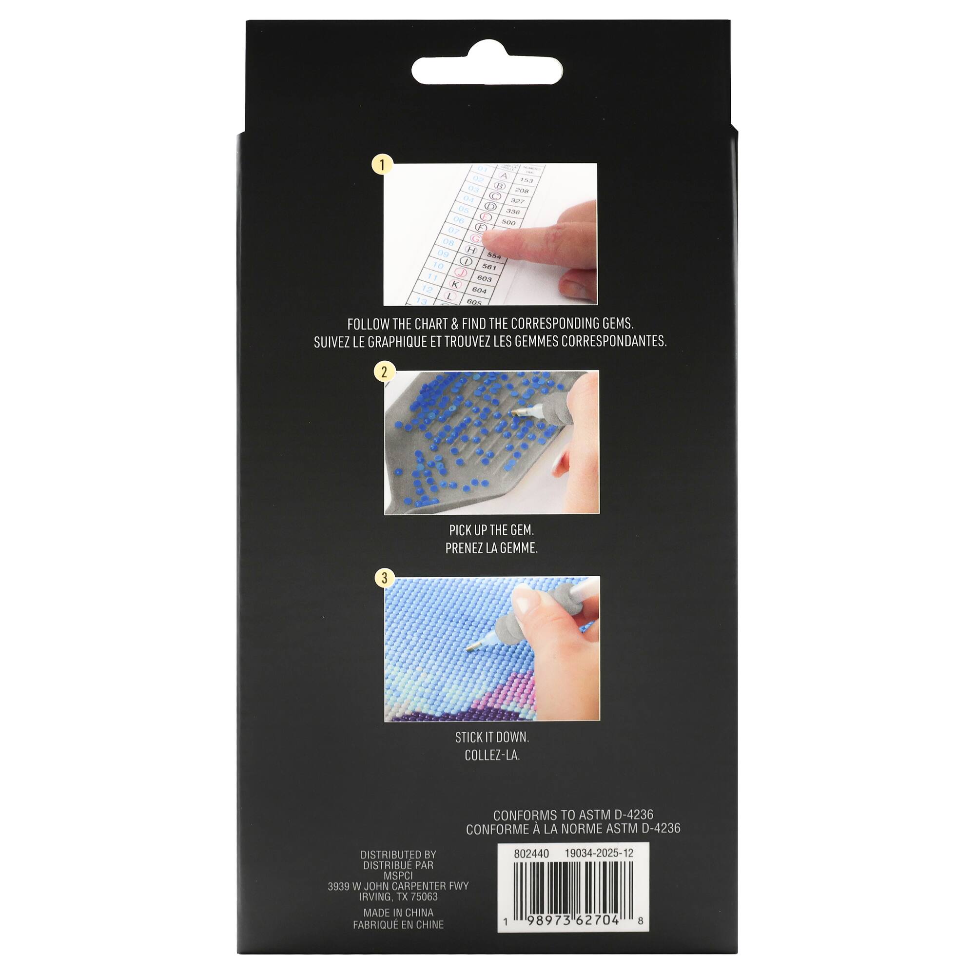 Pink Jungle Diamond Art Bookmark Kit by Make Market®